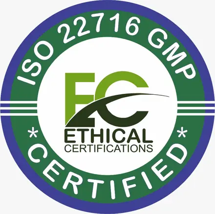 ISO 22716 GMP Certified