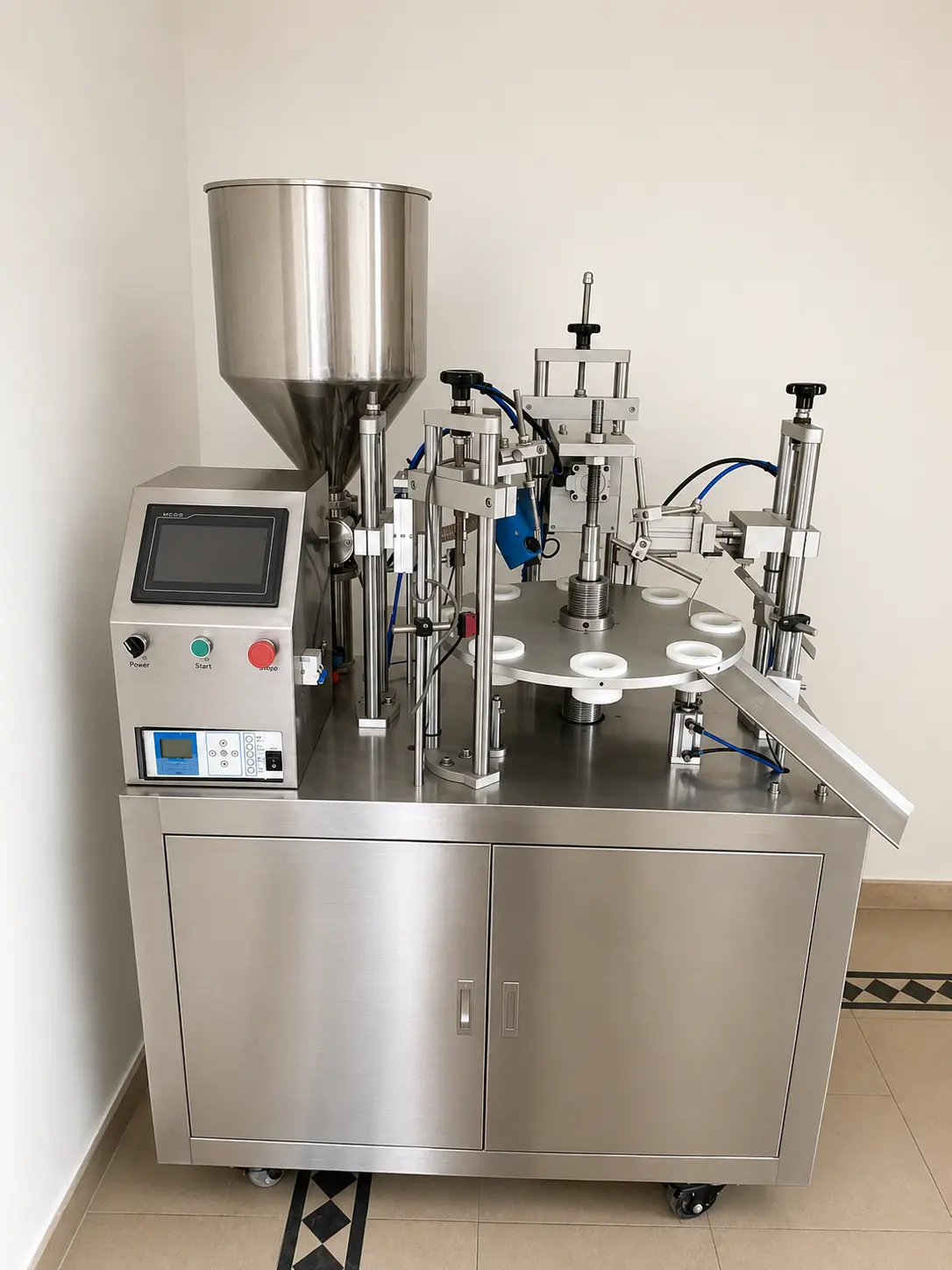 Advanced cosmetic production line